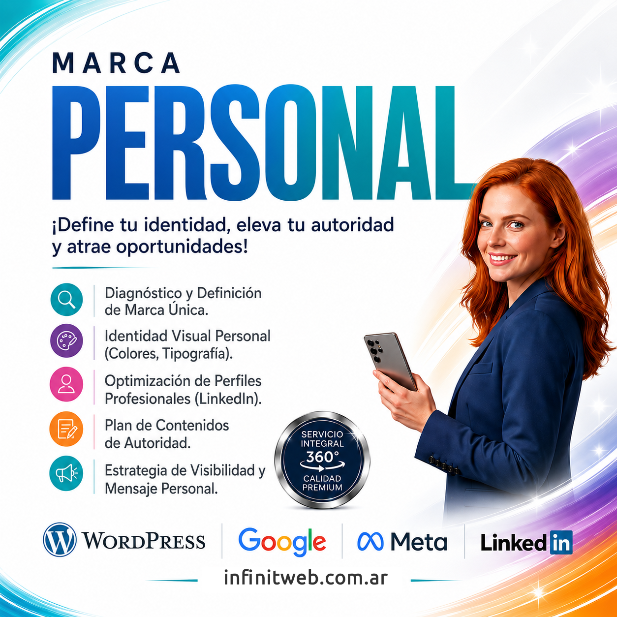 Servicio Integral de Marca Personal y Rebranding 360° Servicio Integral de Marca Personal y Rebranding 360°