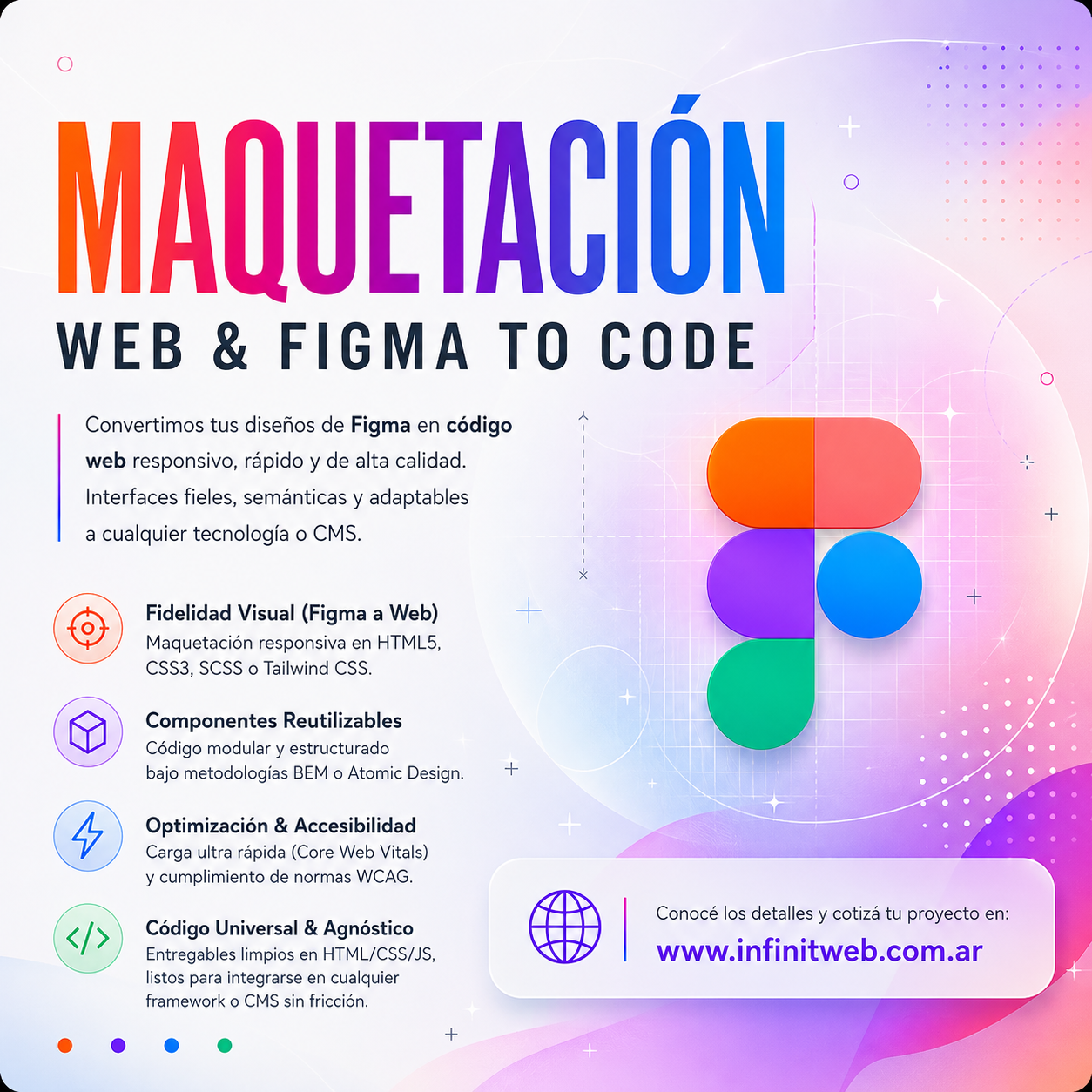 Maquetación Web & Figma to Code Maquetación Web & Figma to Code